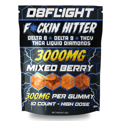 Mixed Berry Delta 8 Gummies 3000mg