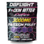Updated-Master-Mock-Up_Re-Brand_D8Flight-Fuckin-Hitter-Exotics_10ct._D8-300mg-Gummy-Bags_Passion-Fruit_FRONT_1000px-x-1000px_4.9.24_V1